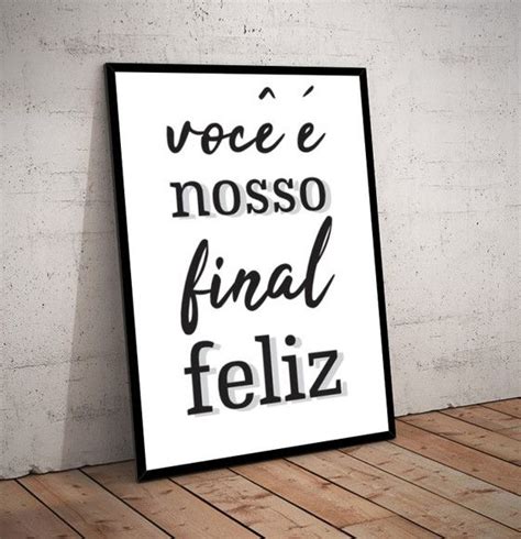 Quadro Voc Nosso Final Feliz Elo Produtos Especiais Quadros