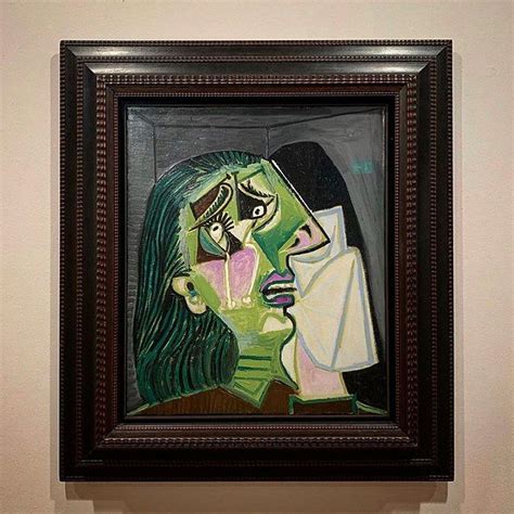 Pablo Picasso ‘weeping Woman Oil On Canvas 1937 On View National