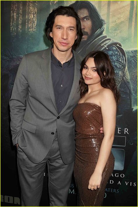 Full Sized Photo Of Ariana Greenblatt Joins Adam Driver At Screening