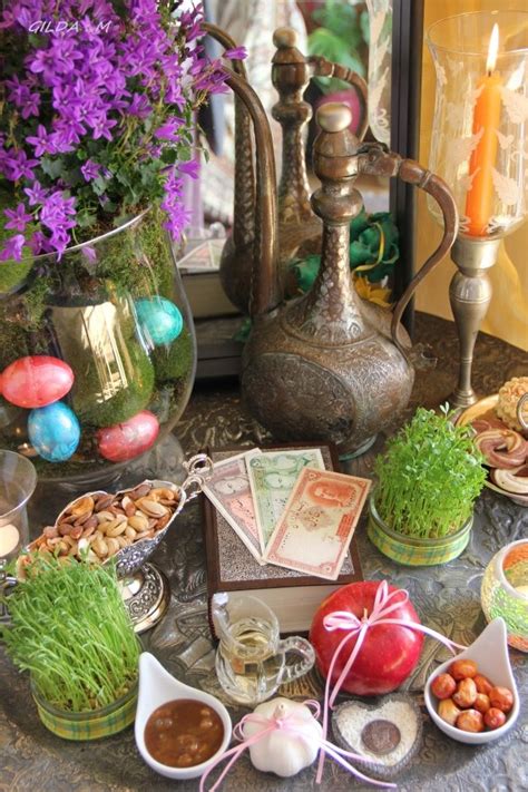 Haft Seen Persian Or The Seven S S Is A Traditional Table