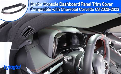 Amazon Dashboard Panel Trim Cover Frame Fit For Chevrolet Corvette