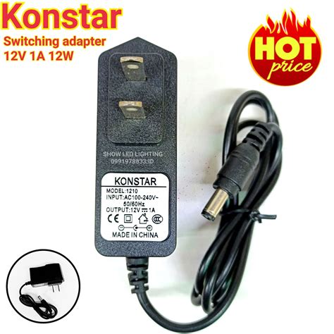 Adapter Konstar 12v 2a แจ็คใหญ่ Switching Power Supply สวิทชิ่ง