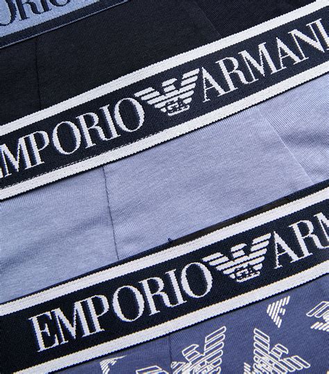 Emporio Armani Stretch Cotton Boxer Briefs Pack Of 3 Harrods Au