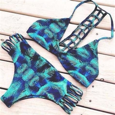 Sexy Two Piece Hollow Out Bikini On Luulla