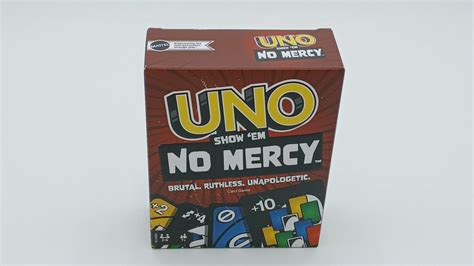 How To Play Uno Show Em No Mercy Rules And Instructions Geeky Hobbies