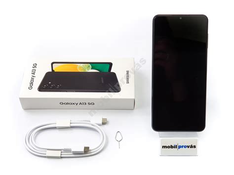 Samsung A136b Galaxy A13 5g 4gb128gb Dual Sim Black Cz Distribuce Mobilprovascz