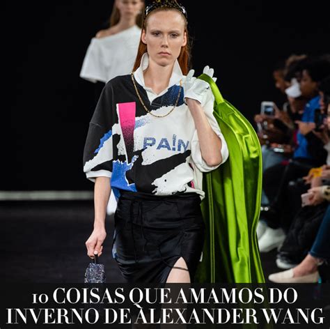 10 Coisas Que Amamos Do Inverno 2019 De Alexander Wang Harper S