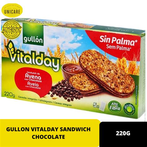 Gullon Vitalday Sandwich Avena Chocolate Cream G Lazada