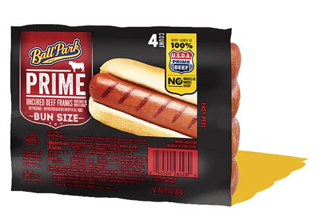 Hot Dogs Ball Park® Brand