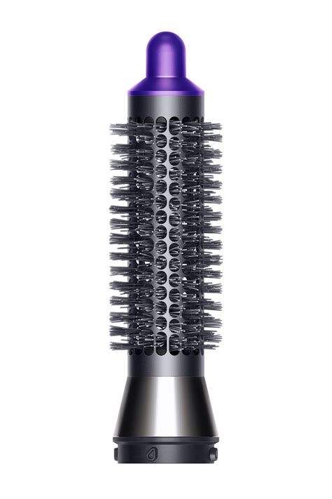 Dyson Airwrap Small Round Volumising Brush (Black/Purple) | Dyson