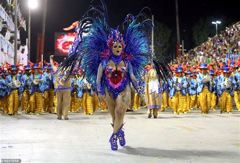 Brazils Carnival Erupts In An Explosion Of Colour Daily Mail Online