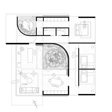 Download triangle shape house plan autocad dwg file – Artofit