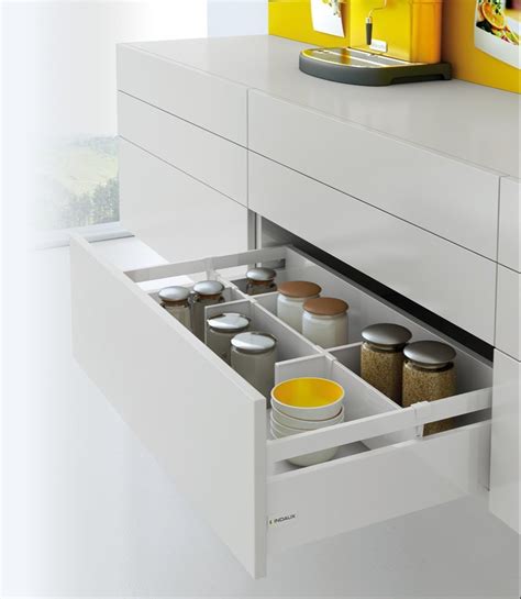 Indaux Ariane Slim Drawer Q Type Thinner Soft Closing Kitchen Drawer