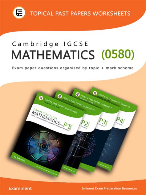 Igcse Maths Past Papers By Topic Topical Past Papers