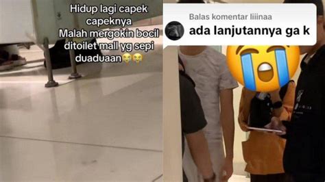 Miris Dua Remaja Kepergok Mesum Di Toilet Mall Satpam Turun Tangan