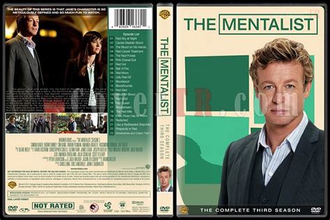 The Mentalist Seasons 1 7 Custom Dvd Cover Set English 2008 2015