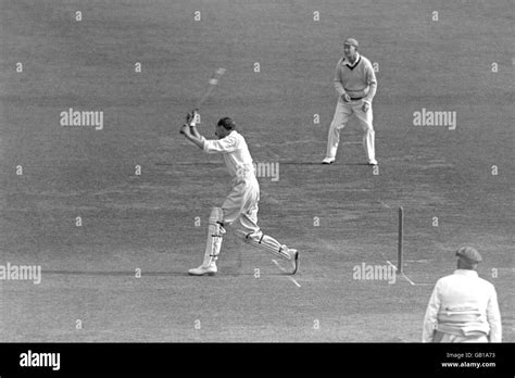 Cricket County Championship Middlesex V Surrey Lord S Percy Fender In Batting Action For