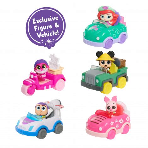 Disney Doorables Lets Go Road Trip Vehicles Just Play Toys For