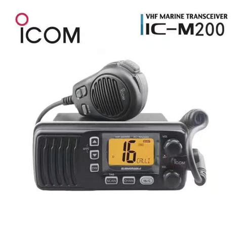 Promo Radio Rig Icom IC M200 Alat Komunikasi Kendaraan Mobil Kapal Laut