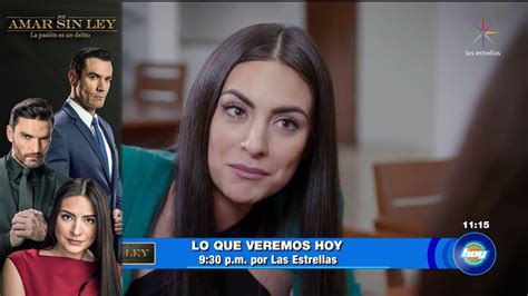 Por Amar Sin Ley Avance 10 De Abril Hoy Televisa Youtube