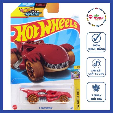 Xe mô hình Hot Wheels basic Khủng long T Rextroyer HTC05 Shopee Việt Nam