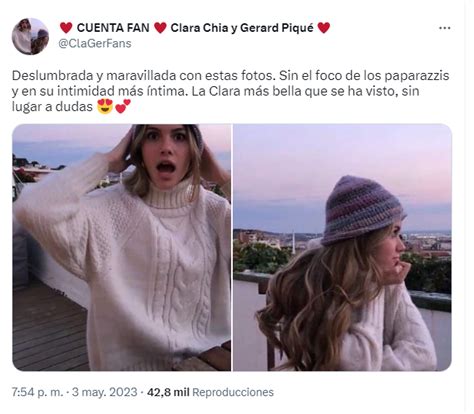 Las fotos de Clara Chía Marti ya instalada en la mansión donde vivía