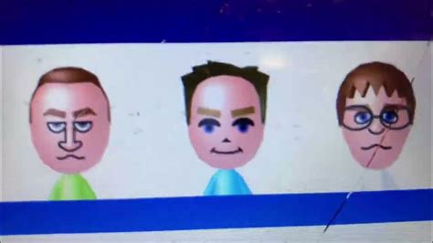 My Custom Wii Cpu Miis Nationalities Youtube