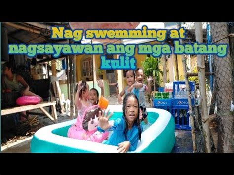 Nag Swimming Nagsayawan Ang Mga Batang Kulit Youtube