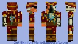 Parrot pirate Minecraft Skin