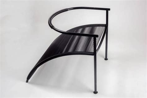 Sculptural Chair By Philippe Starck For XO Paris Black Metal And