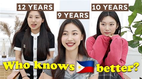 Koreans Who Knows The Philippines Better Challenge Youtube