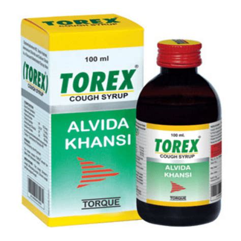 Torque Khansi Alvida Torex Cough Syrup100 Ml Packaging Bottle At Best Price In Pune Anita Medicos