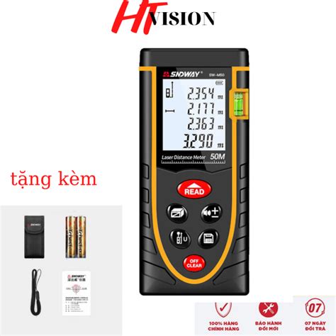 Thước đo khoảng cách bằng tia laser SNDWAY SW M50 M70 M100 M 120M