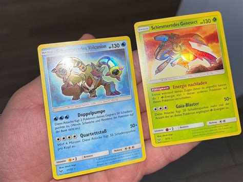 Pokemon Schimmernde Legenden Volcanion Genesct Kaufen Auf Ricardo