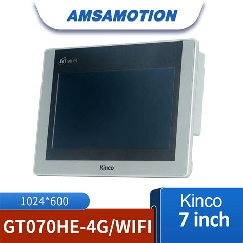 Kinco Interfaz de máquina humana HMI de 7 pulgadas GT070HE GT070E