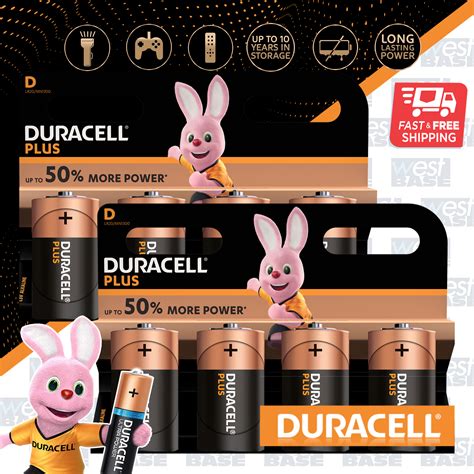 Duracell Plus Power Aa Aaa C D 9v Alkaline Batteries Duralock Longest Expiry Ebay