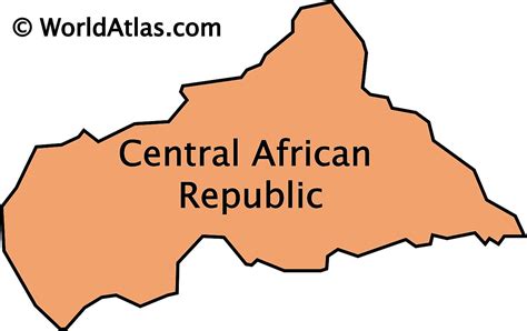 Central African Republic Maps And Facts World Atlas