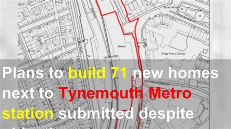 Plans To Build 71 New Homes Next To Tynemouth Metro Station Submitted