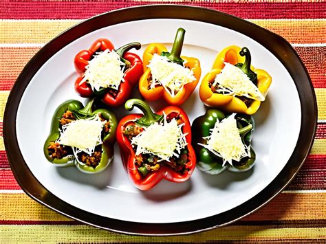 Невероятно вкусный фаршированный сыром в масле перец - идеальное блюдо ...