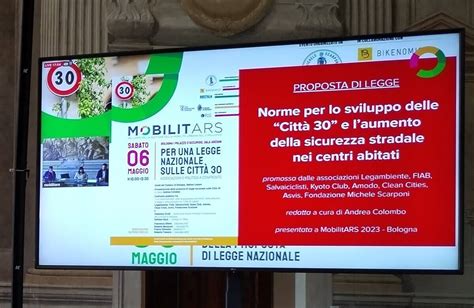 A Mobilitars Presentata La Proposta Di Legge Nazionale Sulle Citt