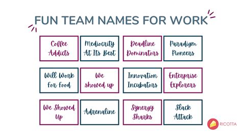 500 Funny And Clever Team Names For Your Workplace In 2023