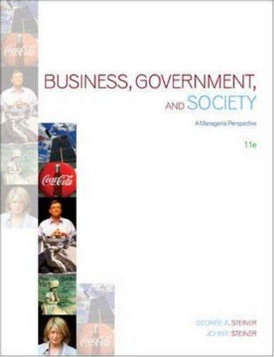 Isbn 9780072994421 Business Government And Society A Managerial