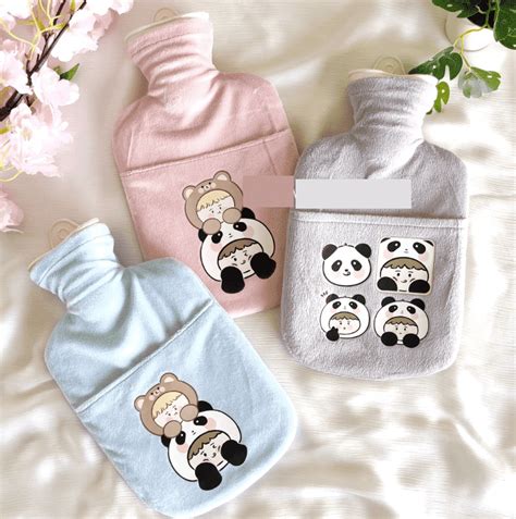 Cute Panda Hot Water Bag The Glitter Cup