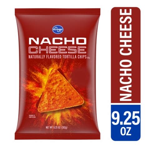 Kroger® Nacho Cheese Tortilla Chips, 9.25 oz - Kroger