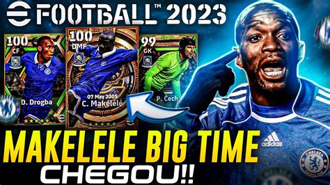 MAKELELE BIG TIME CHEGOU DROGBA E MAKELELE 100 DE OVERALL BONUS