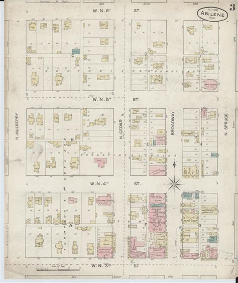 Image 3 Of Sanborn Fire Insurance Map From Abilene Dickinson County Kansas Library Of Congress