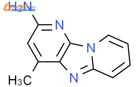 75679 01 5 Pyrido 3 2 4 5 imidazo 1 2 a pyridin 2 amine 4 methyl 化学式