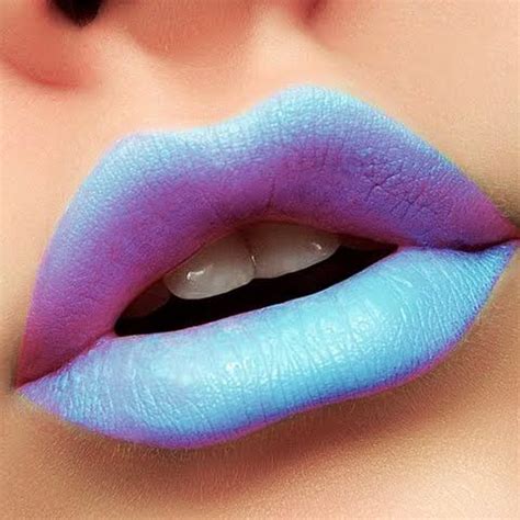 Beautifully Blended Lips Ice Queen By Einat Lip Art Makeup Ombre