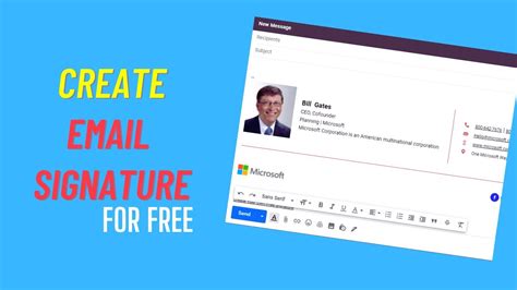 How To Create Professional Email Signature Gmail Email Signature