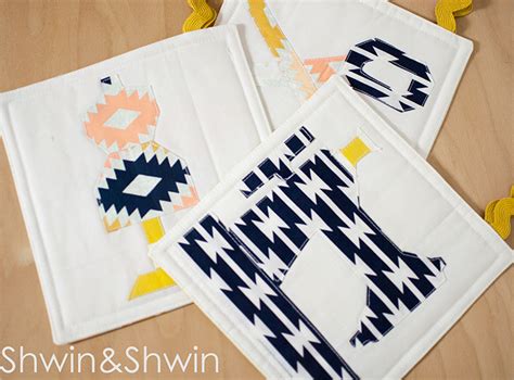 Sewing Quilted Hot Pads Free Pattern Shwin Shwin